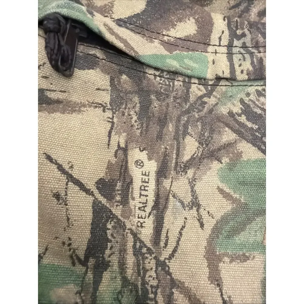 Vintage 90's Remington real tree camo hunting back pack
